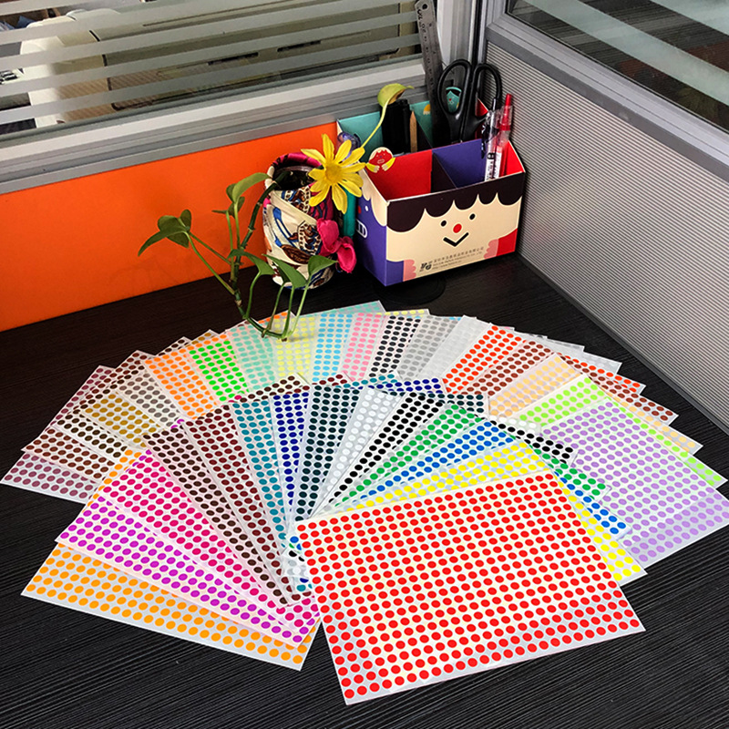 16 Color Label Dot Stickers Se - Food Storage Labels 评论和价格