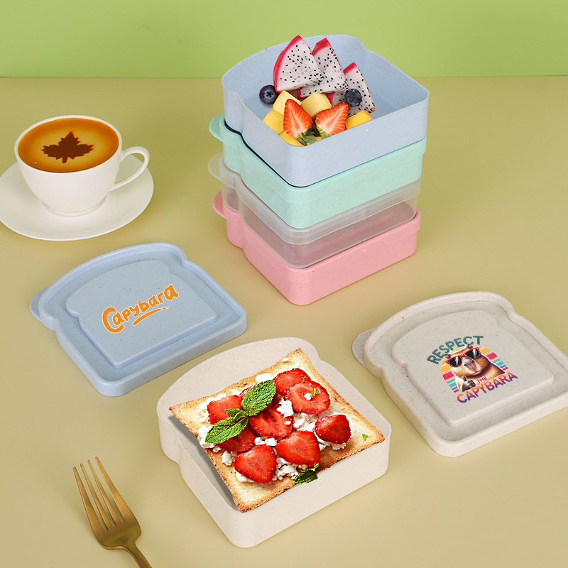 Capybara Sandwich Food Storage - Food Storage With Dividers 评论和价格