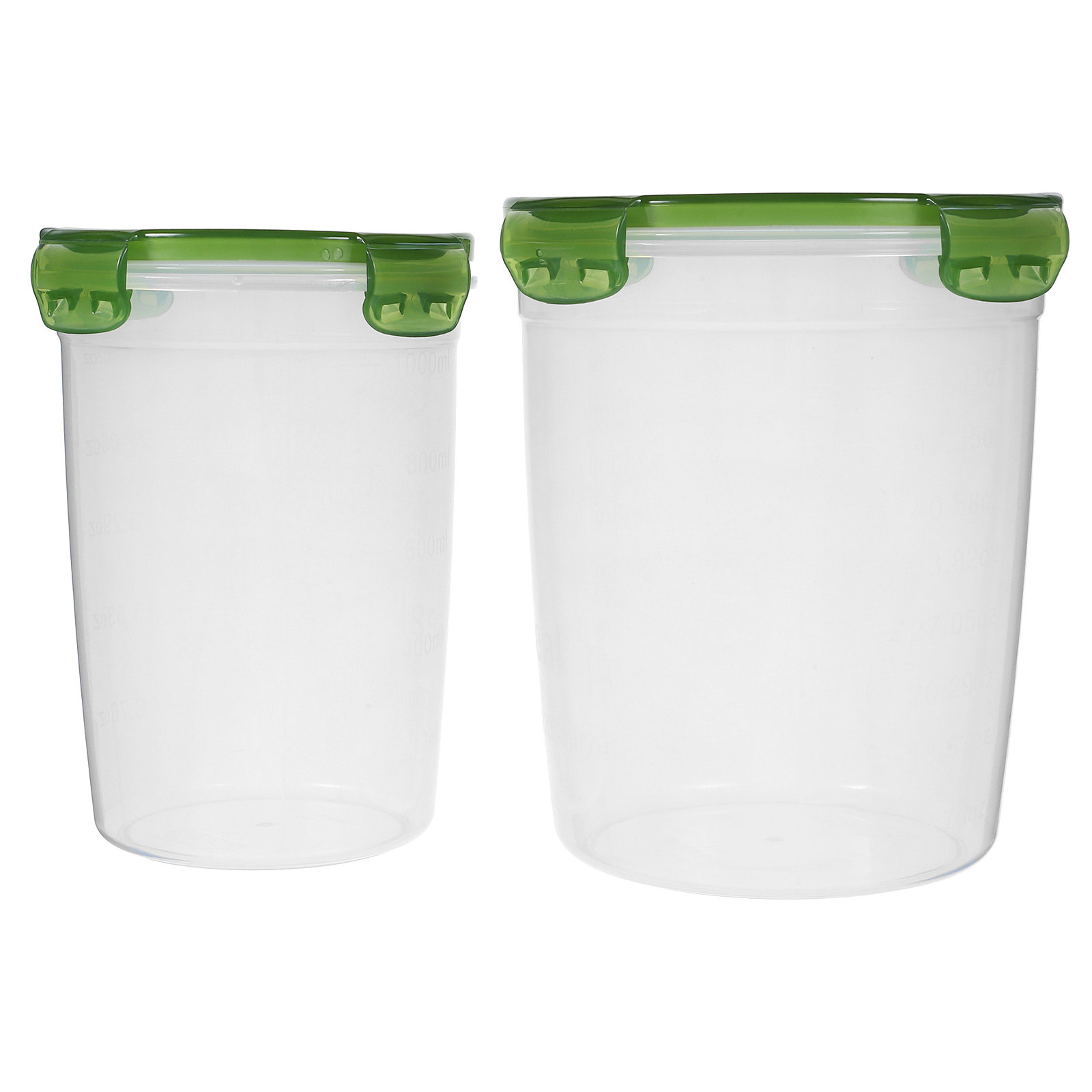 2Pcs Airtight Food Jar PP Plas - Food Storage Containers 评论和价格