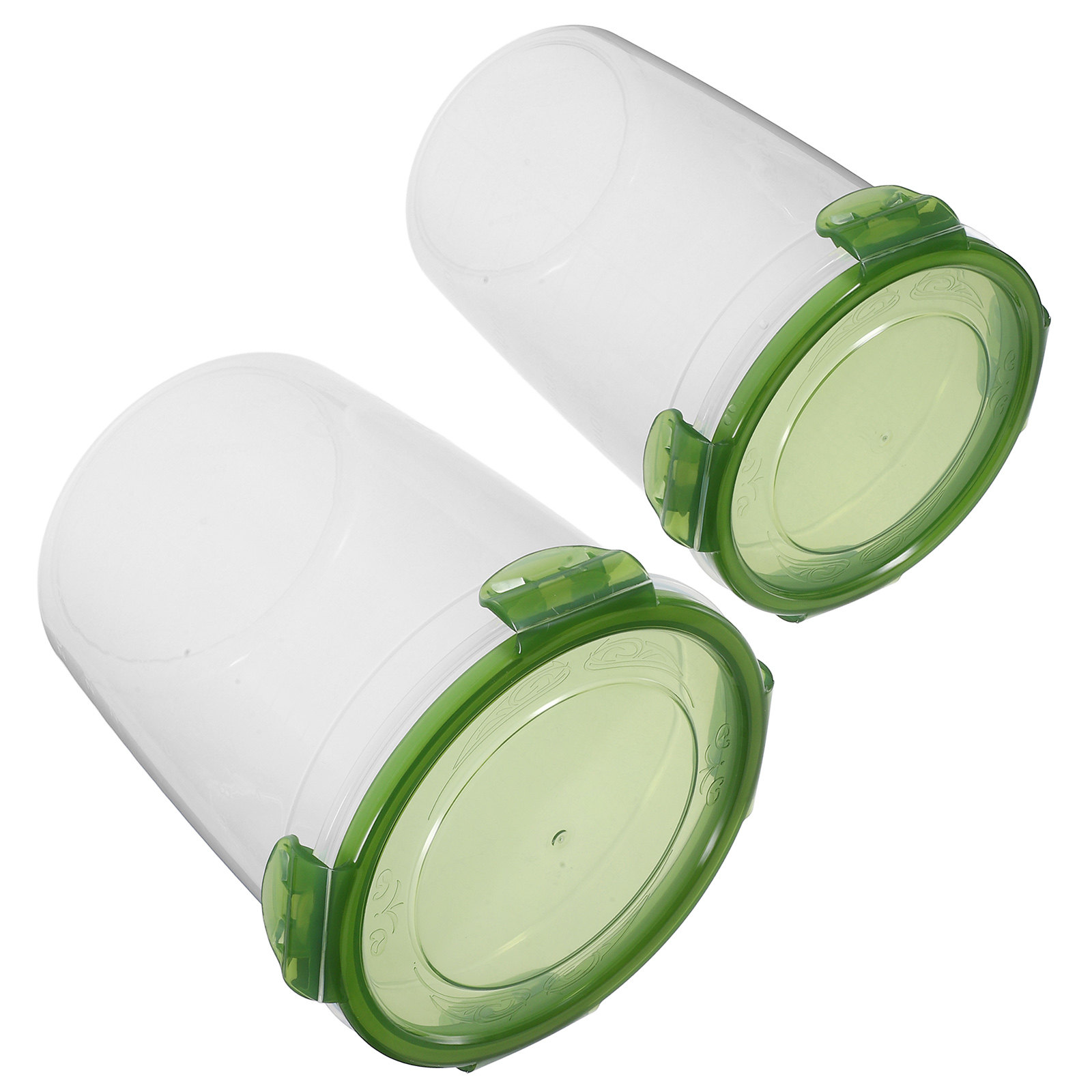 2Pcs Airtight Food Jar PP Plas - Food Storage Containers 评论和价格