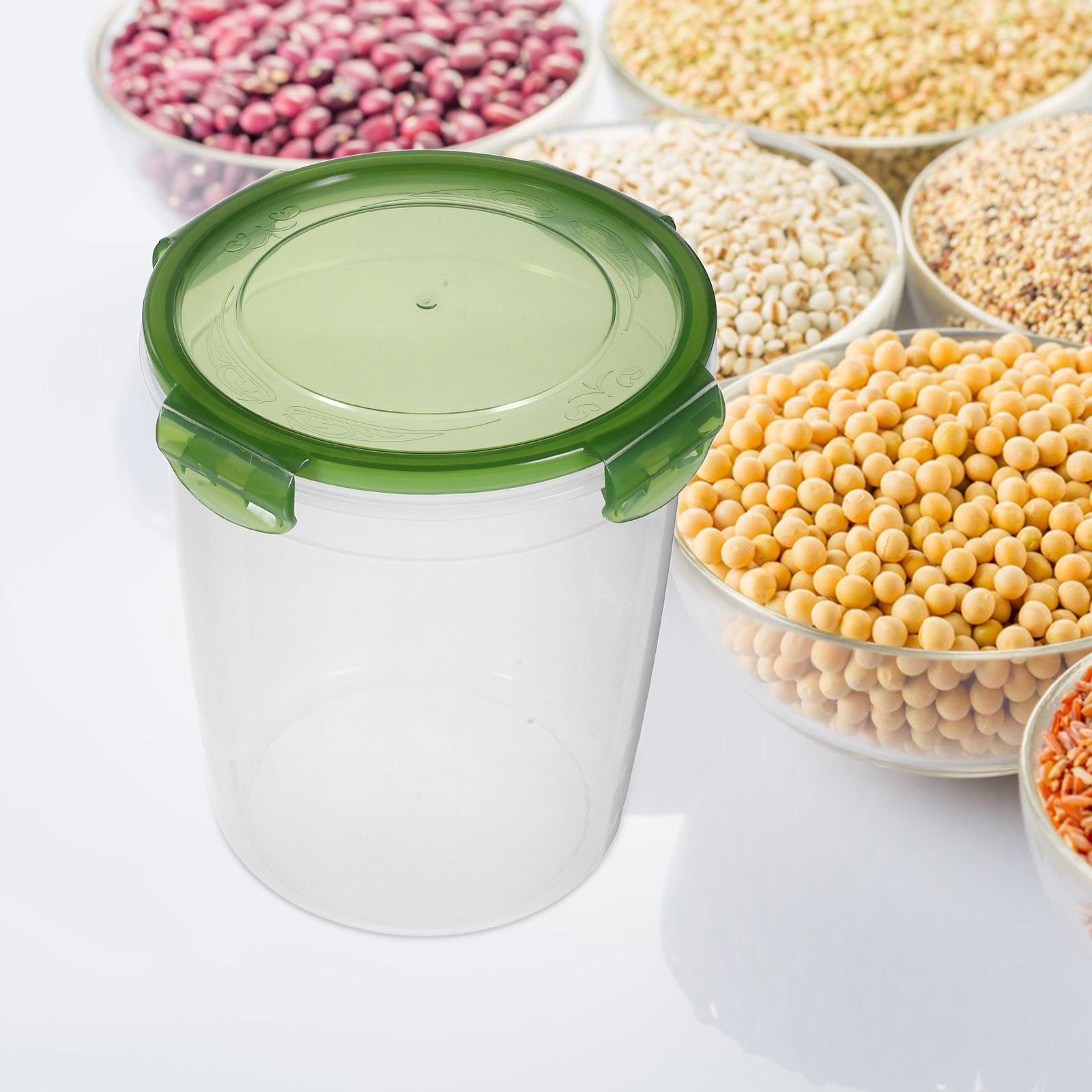 2Pcs Airtight Food Jar PP Plas - Food Storage Containers 评论和价格