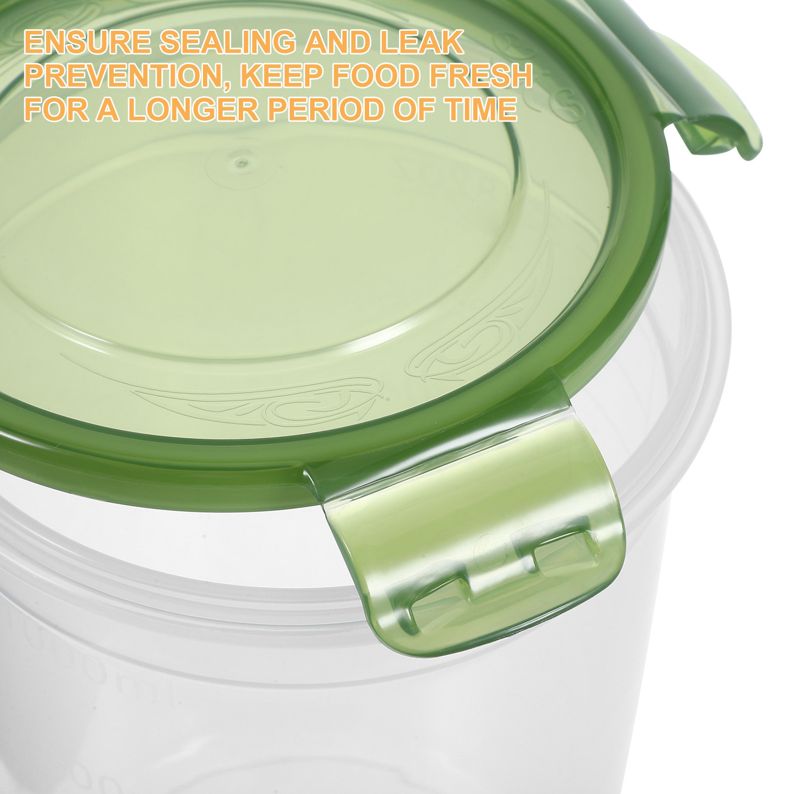 2Pcs Airtight Food Jar PP Plas - Food Storage Containers 评论和价格