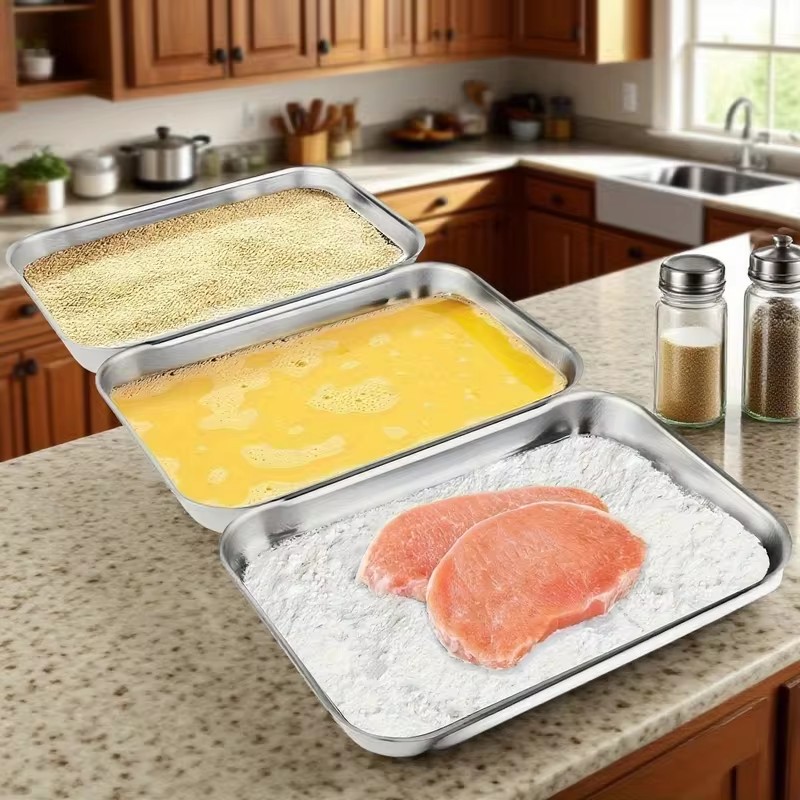 3-Piece Stainless Steel Food S - Food Storage Meals 评论和价格