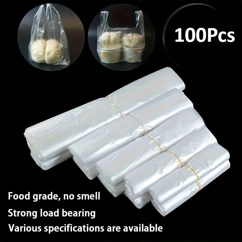 100Pcs Mini Transparent Dispos - Food Storage Bag 评论和价格