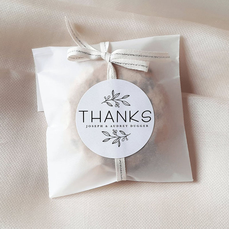 2.5cm-6cm Custom Logo Stickers - Food Storage Labels 评论和价格