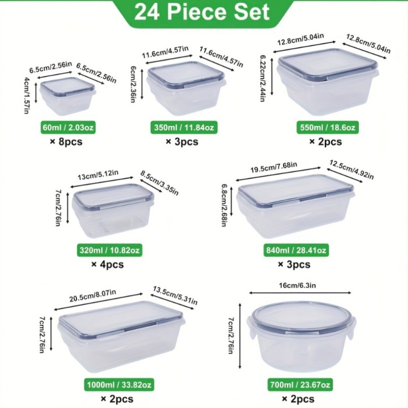 48PCS BPA-Free Food Storage Se - Food Storage Labels 评论和价格